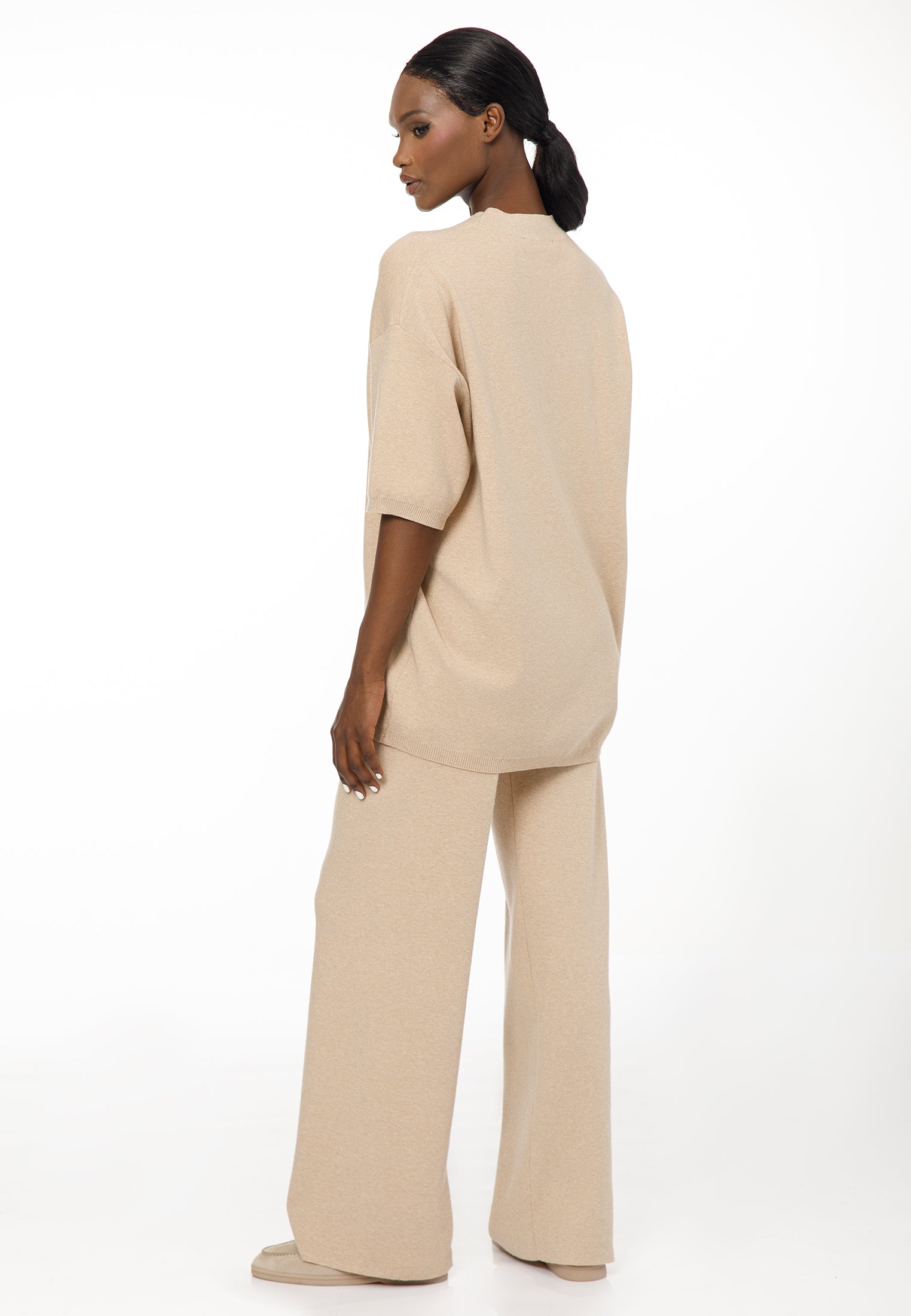 Women’s Short-Sleeve Knit Set