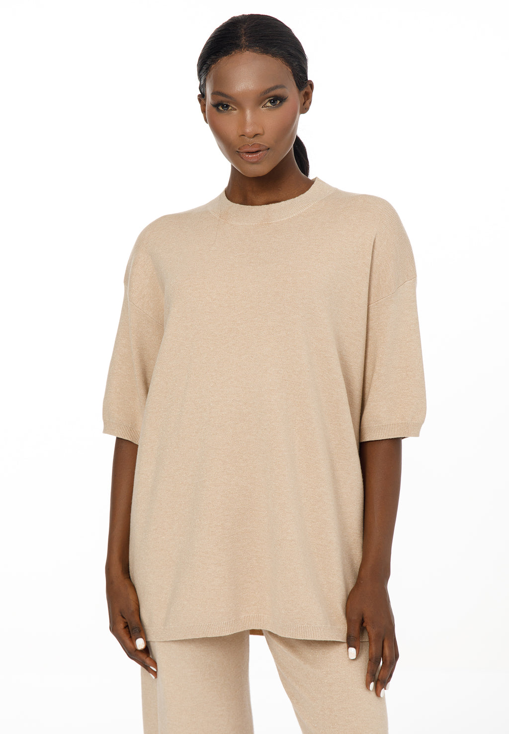 Women’s Short-Sleeve Knit Set