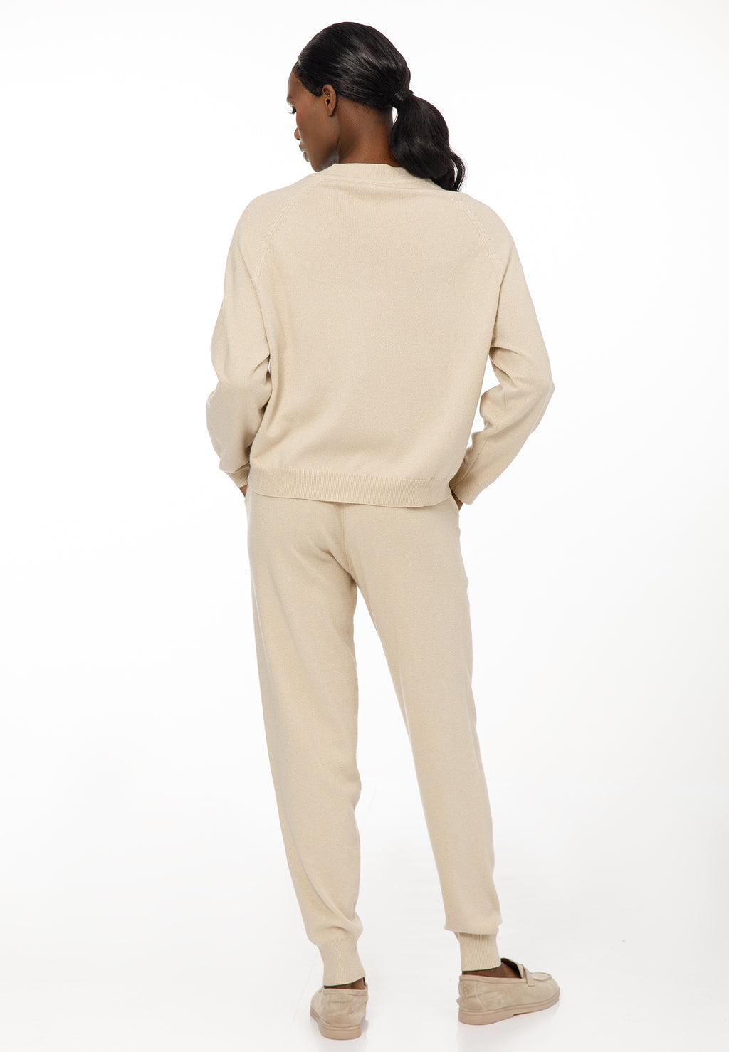 Women’s Lurex Knit Set