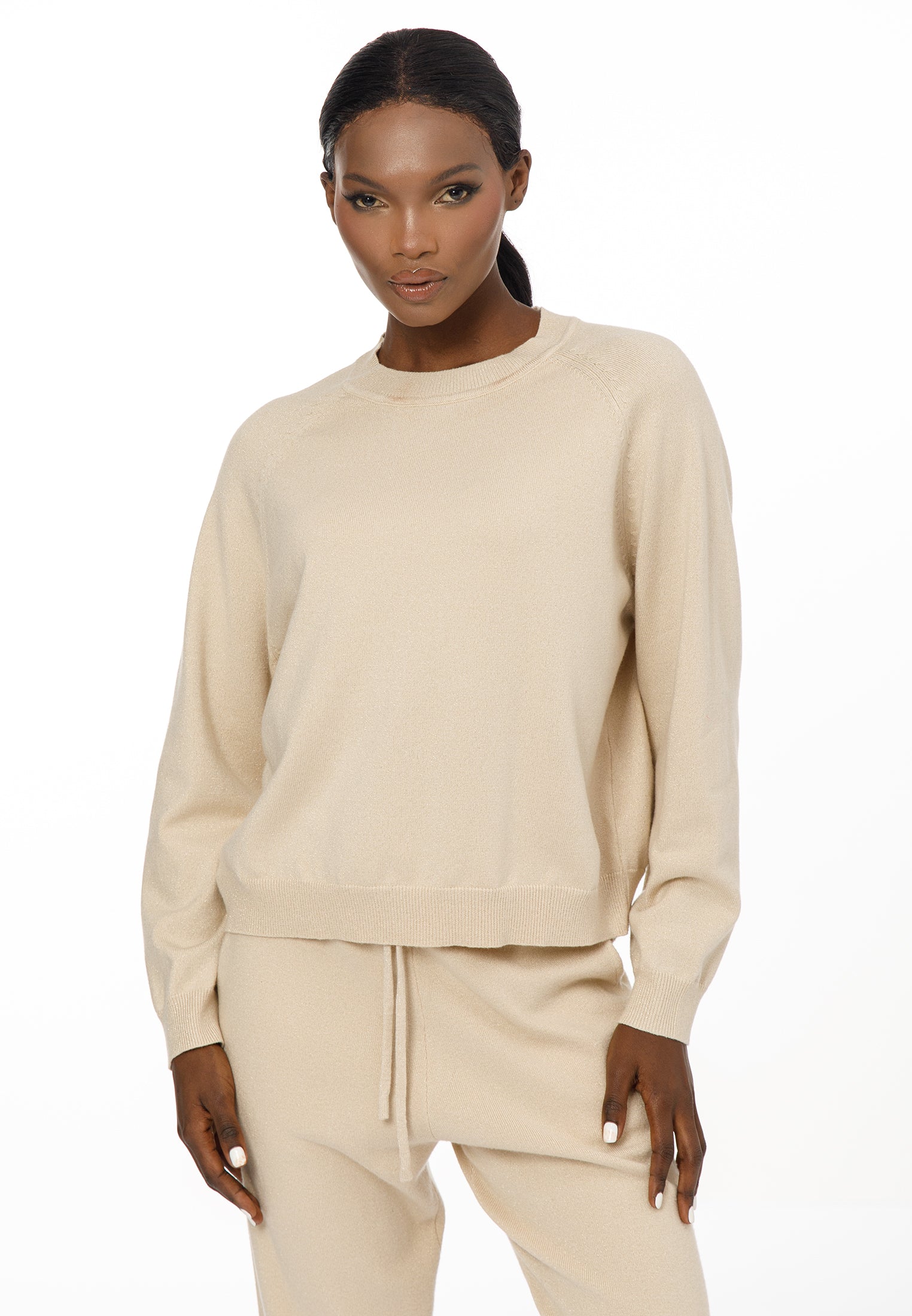 Women’s Lurex Knit Set
