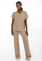 Women’s Metallic Knit Co-Ord Set