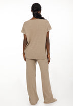 Women’s Metallic Knit Co-Ord Set