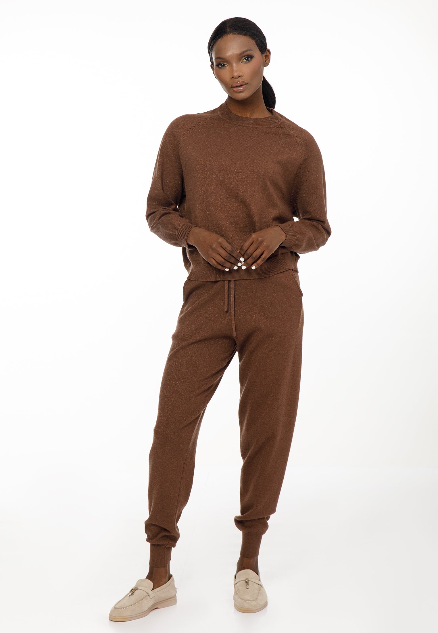 Women’s Lurex Knit Set