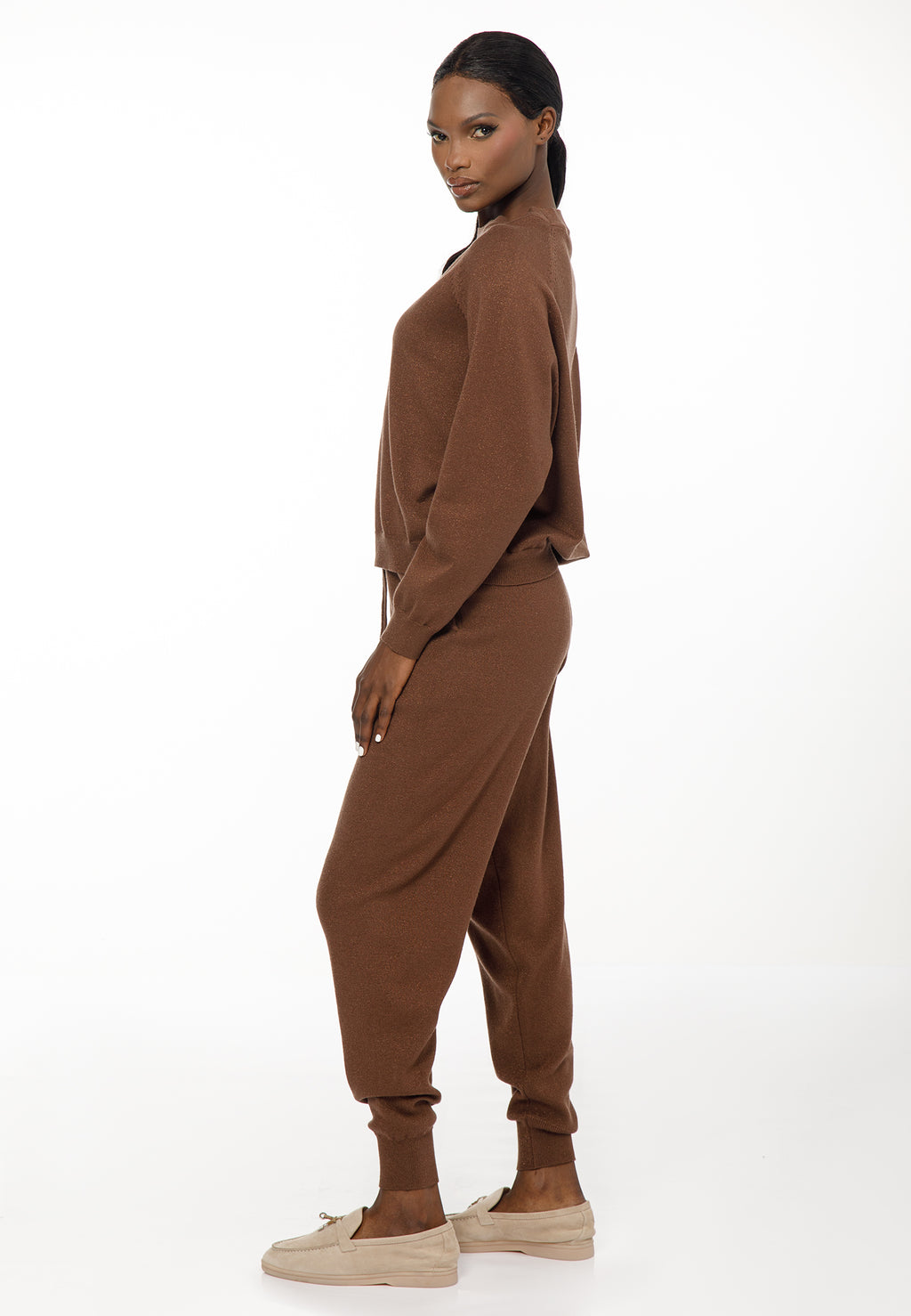 Women’s Lurex Knit Set