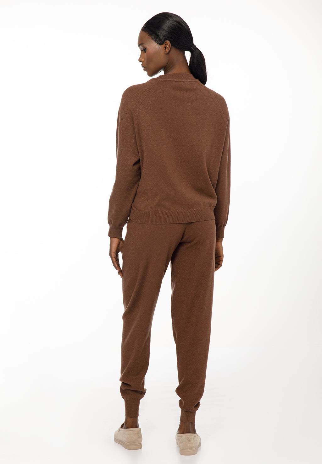 Women’s Lurex Knit Set