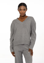 Women’s V-Neck Knit Set