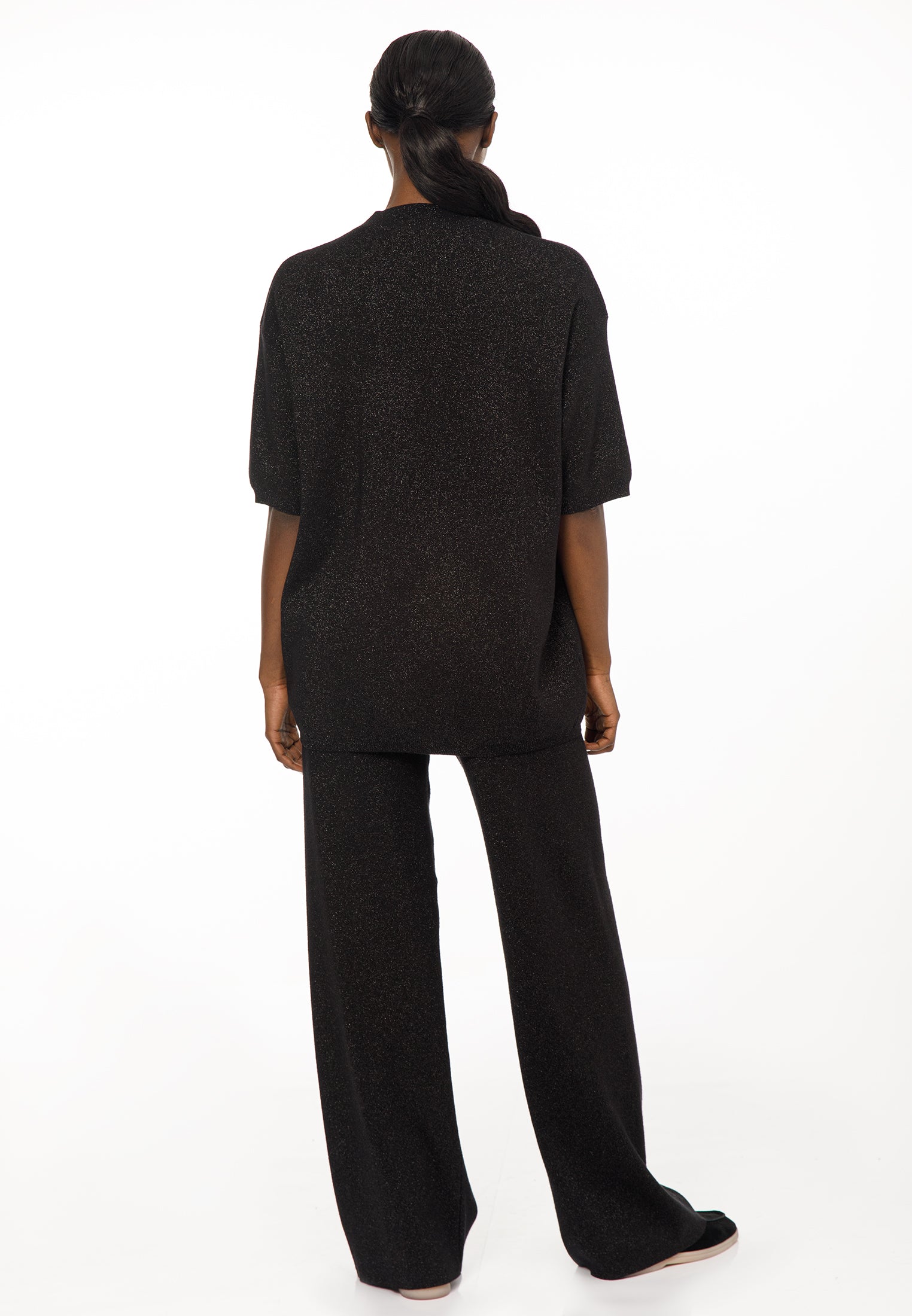Women’s Short-Sleeve Knit Set