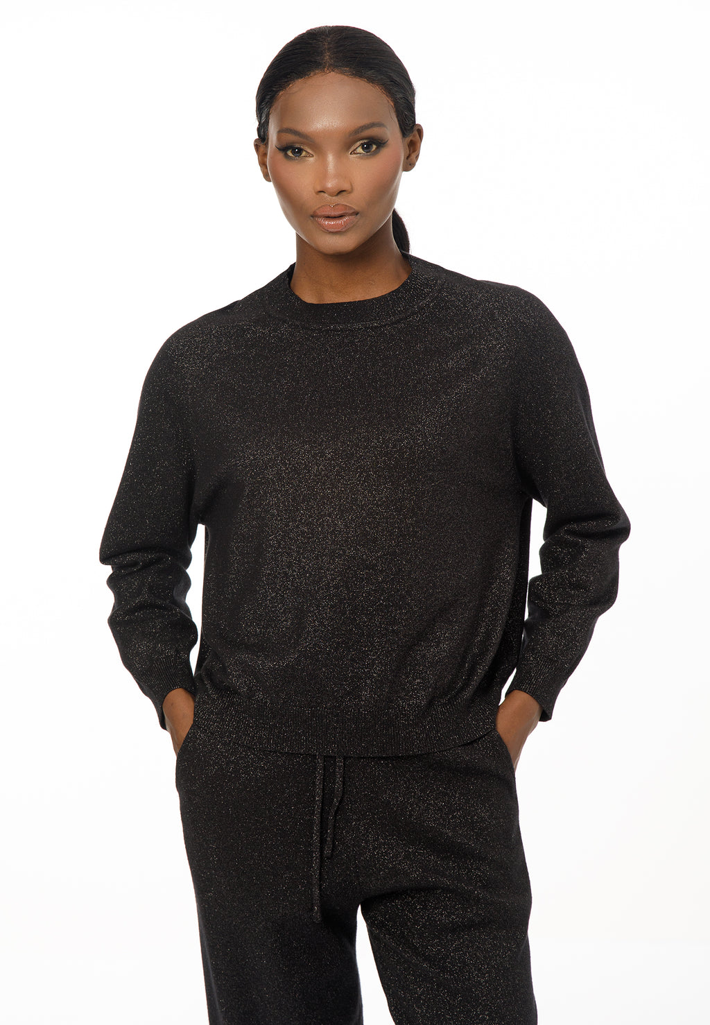 Women’s Lurex Knit Set