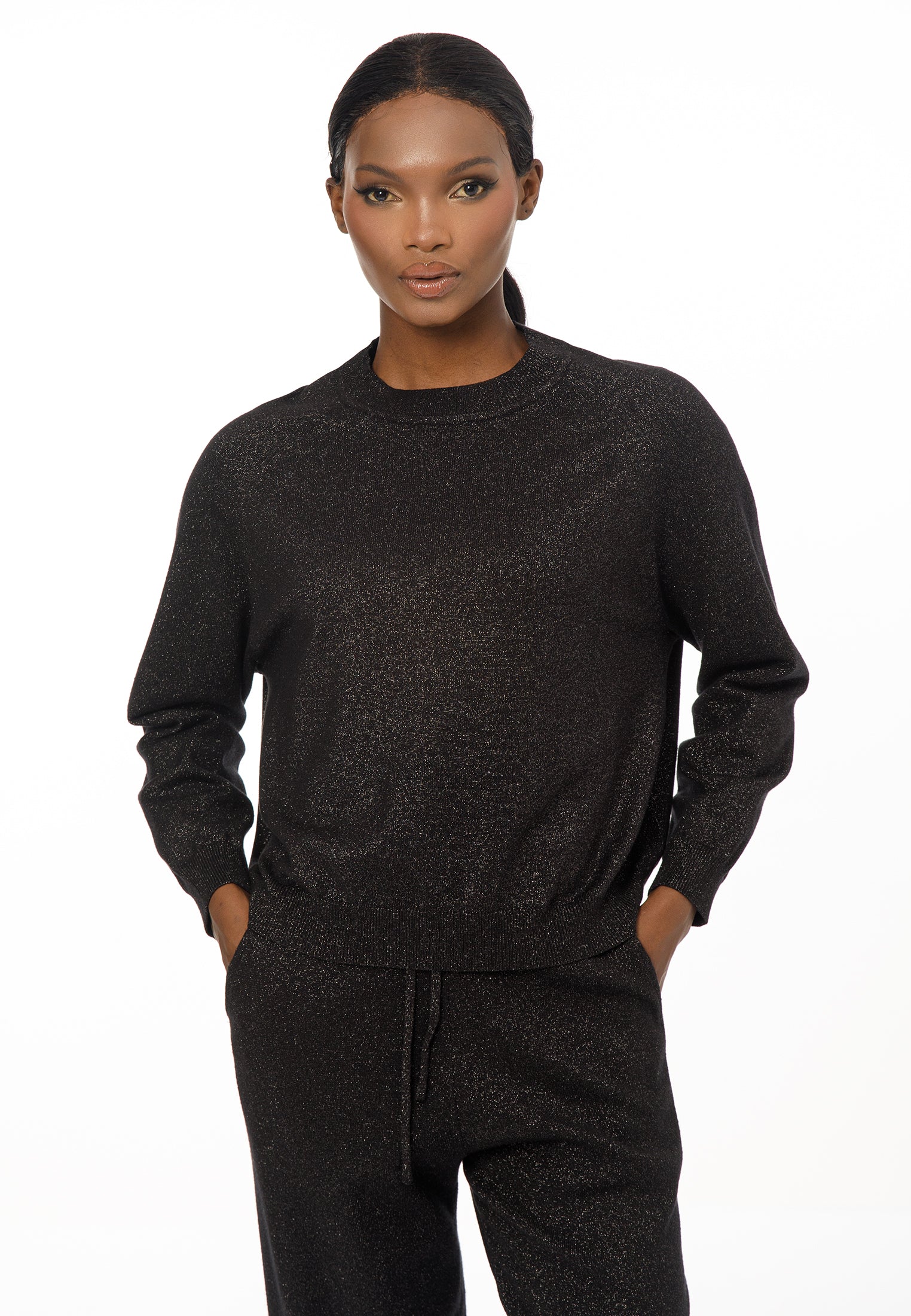 Women’s Lurex Knit Set