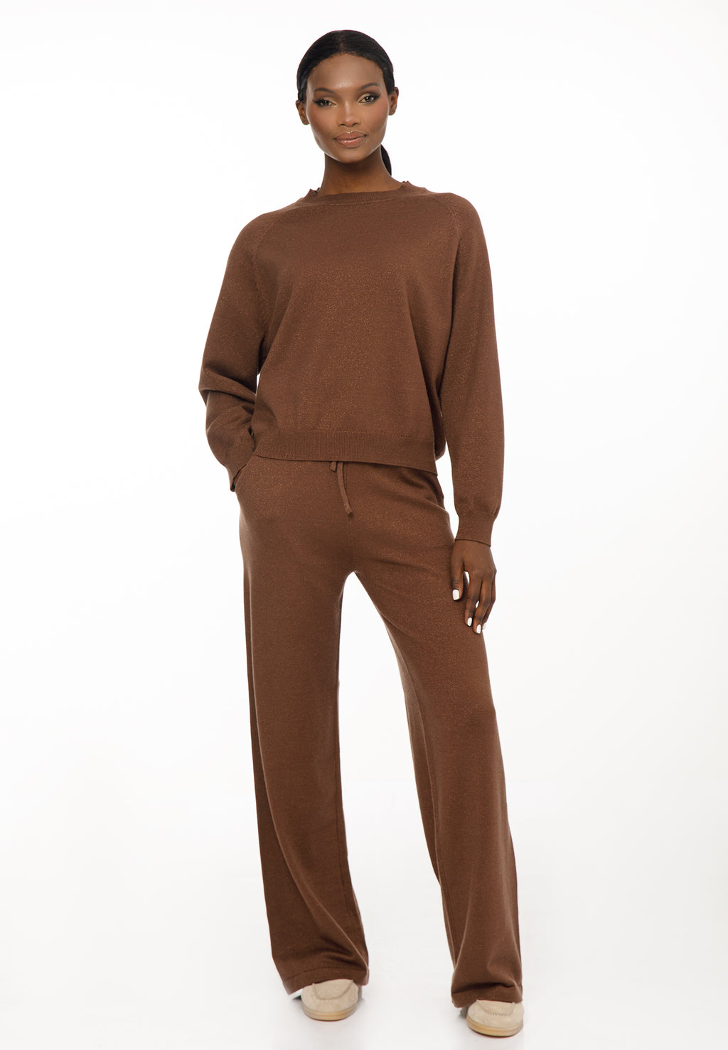 Women’s Shimmer Knit Lounge Set