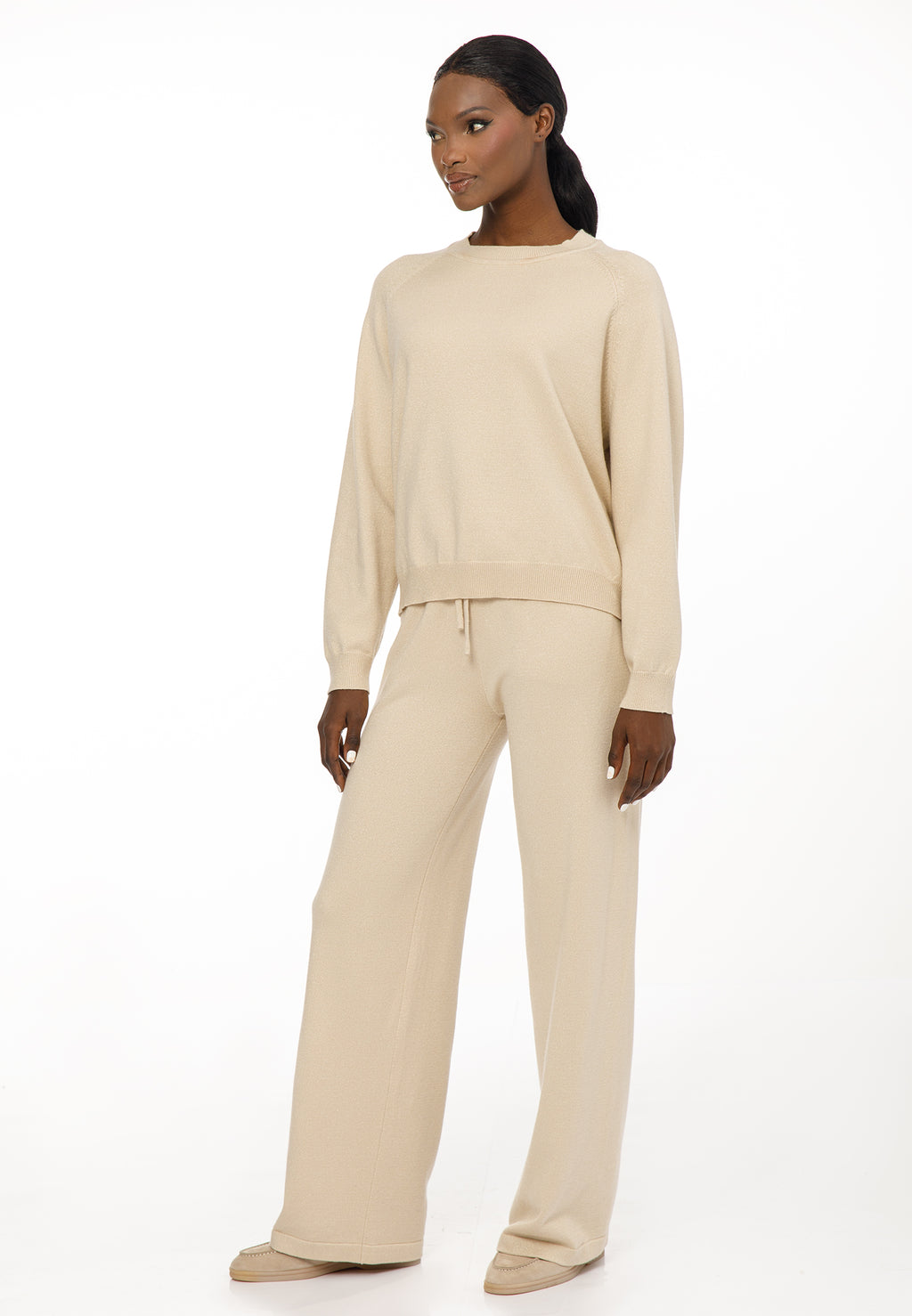 Women’s Shimmer Knit Lounge Set
