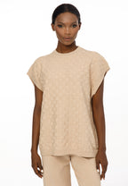 Women’s Knit Set with Textured Top