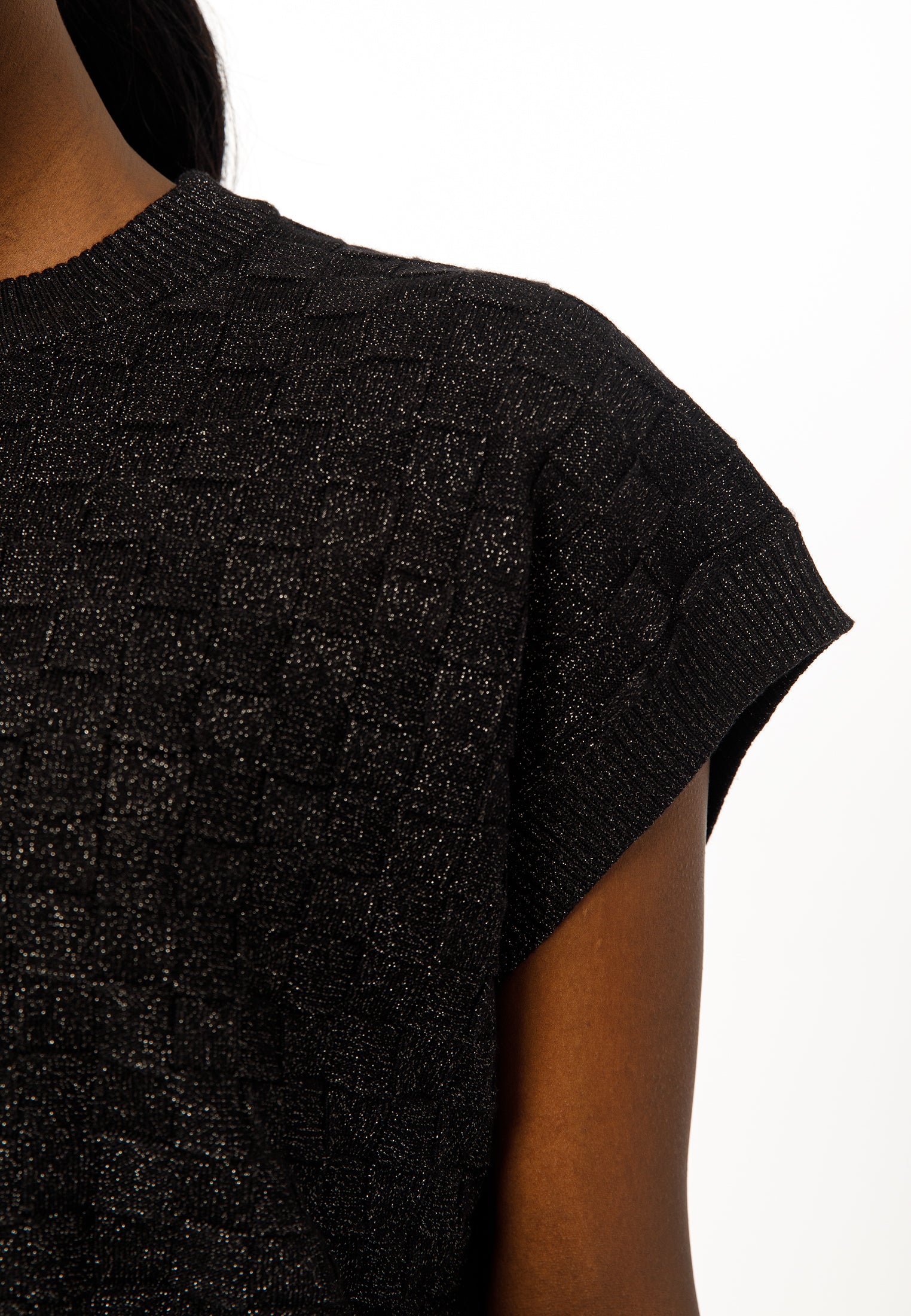 Women’s Knit Set with Textured Top