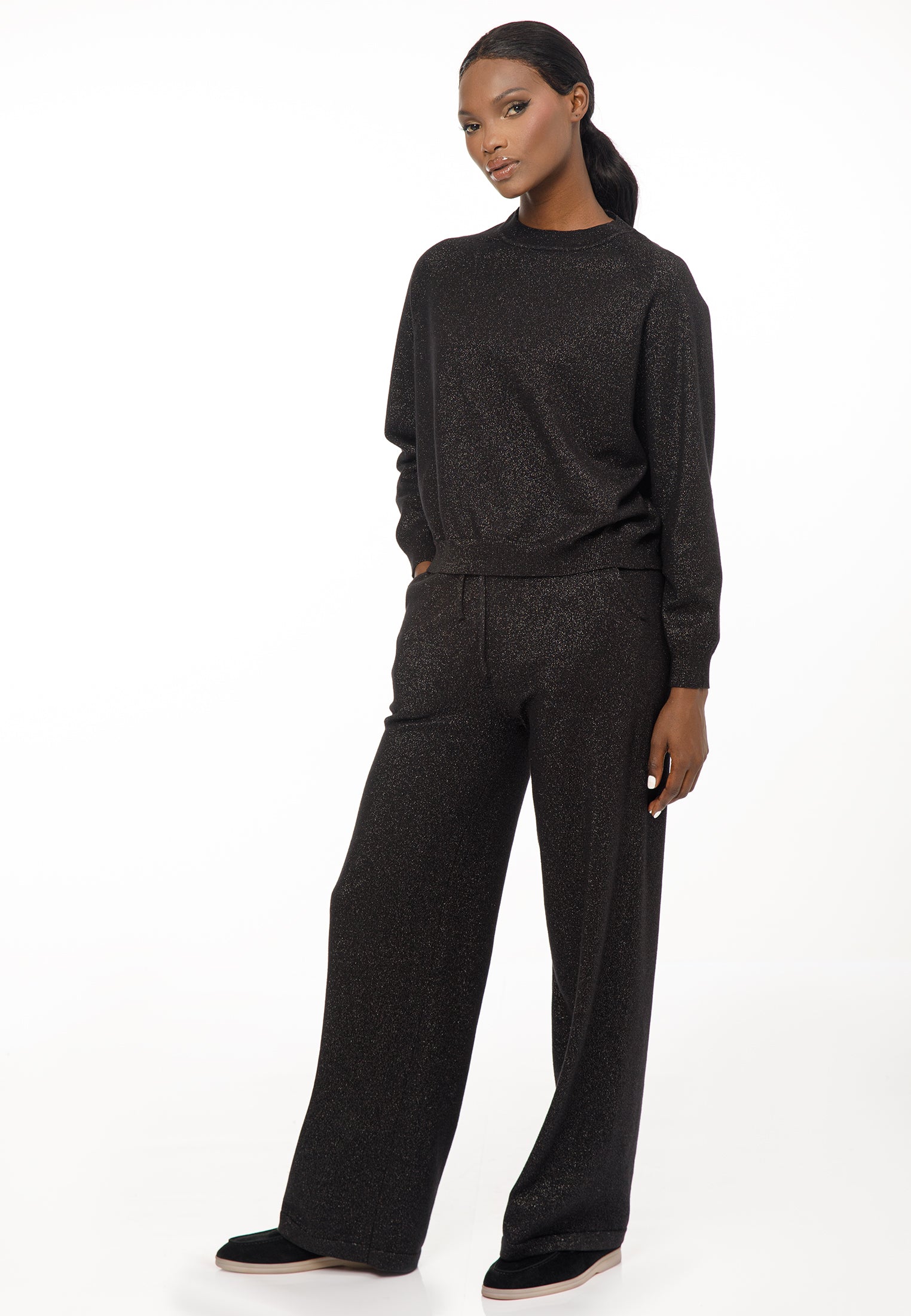 Women’s Shimmer Knit Lounge Set