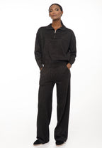 Women’s Knit Set with Zip Collar