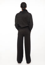 Women’s Knit Set with Zip Collar