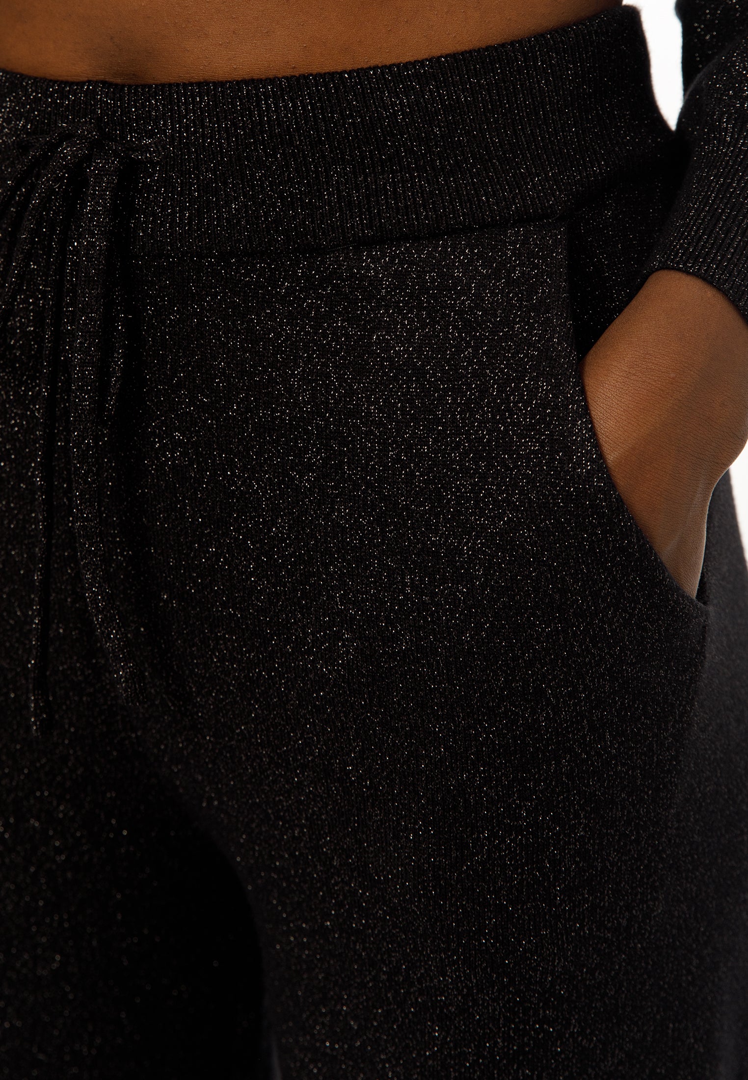 Women’s Knit Set with Zip Collar