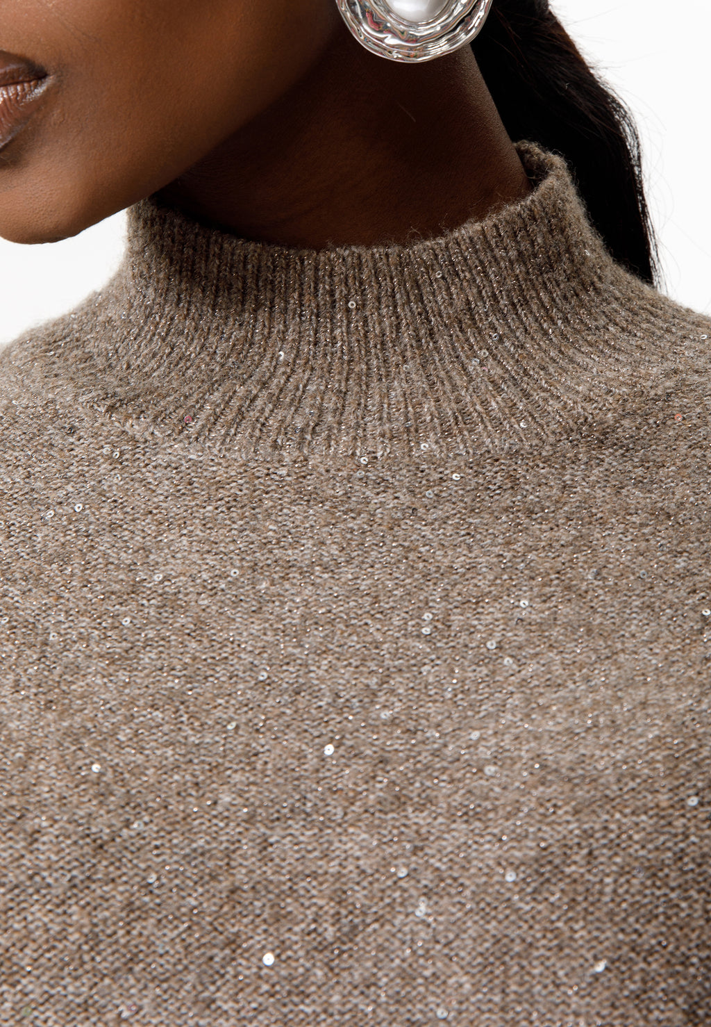 Sparkle Knit Midi Dress